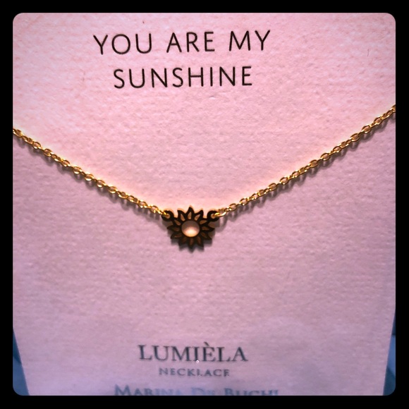 Lumiela Youre Are My Sunshine Necklace 